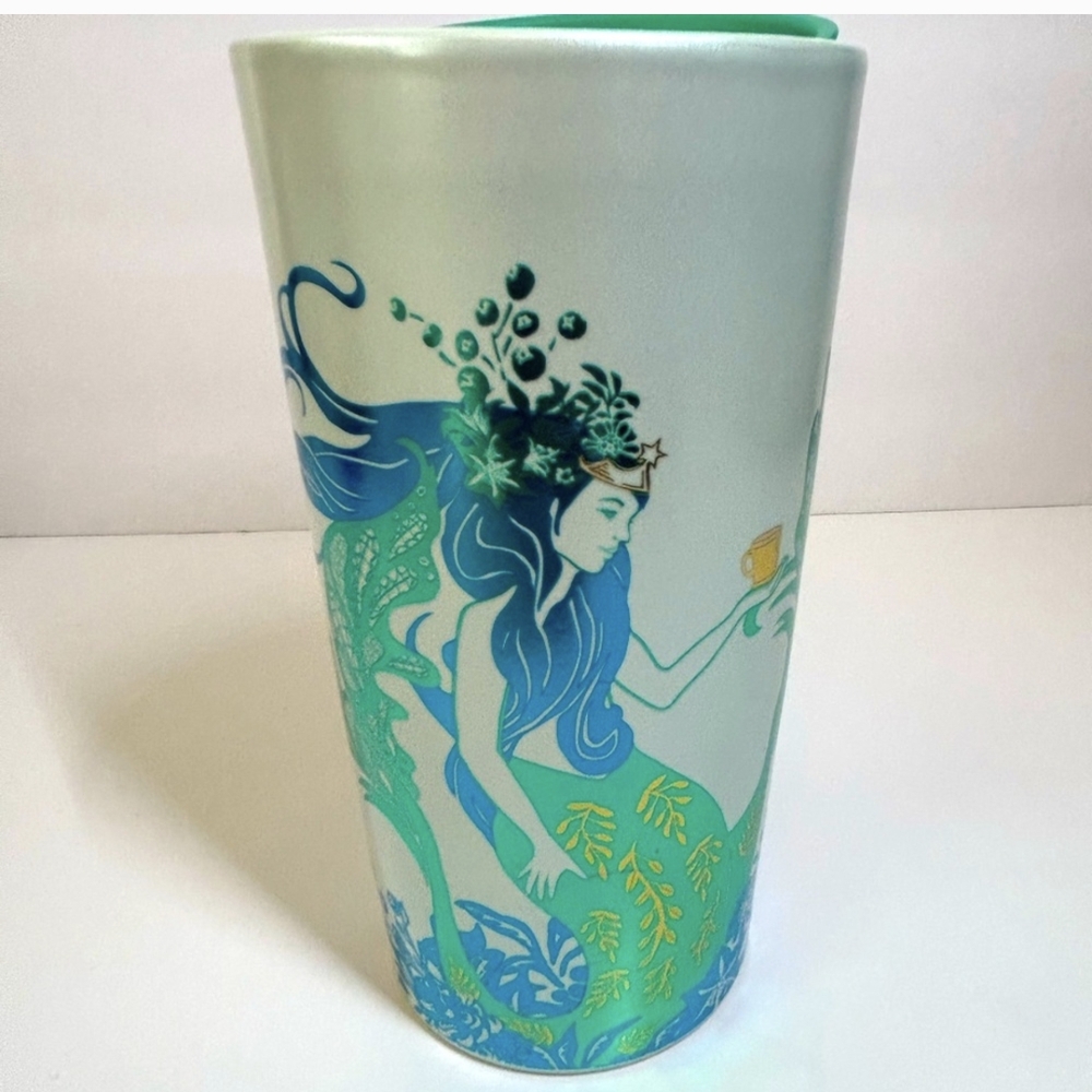 Starbucks Mermaid Tumbler - Blue and Green